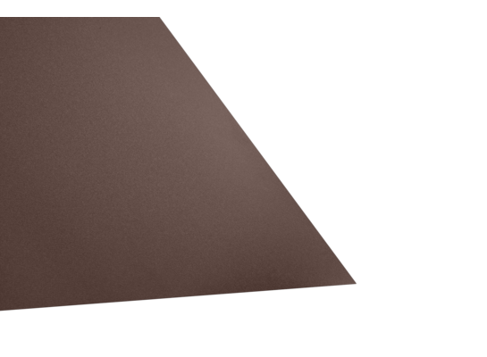 Blacha płaska 0,5 mm brązowy mat