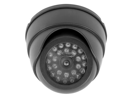 Atrapa kamery "ELHOME" AK-07B3 kopułkowa, wewnętrzna, czarna