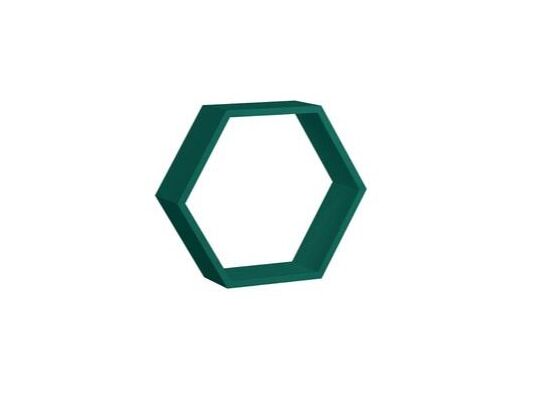 Półka HEXAGON FOREST green S GROA