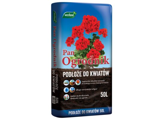 Podłoże do kwiatów Pan Ogrodnik worek 50 l Westland