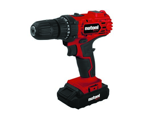 Wiertarko-wkrętarka 18 V 1 akumulator Nutool Red