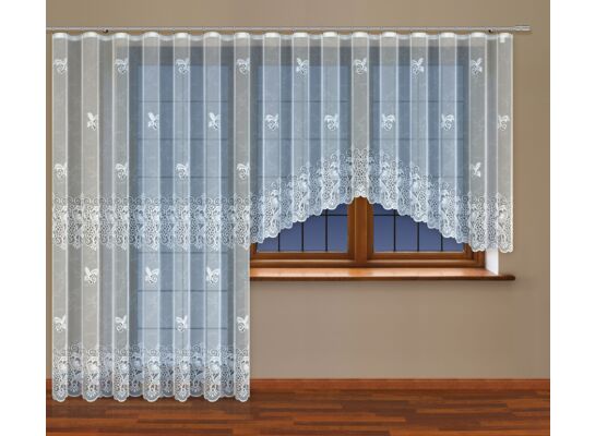 Firanka gotowa 170 x 300 cm biały