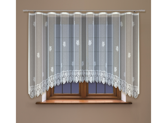 Firanka gotowa 170 x 400 cm biały