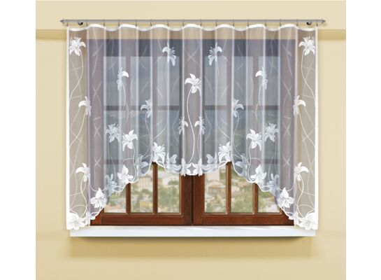 Firana gotowa 150 x 300 cm biały