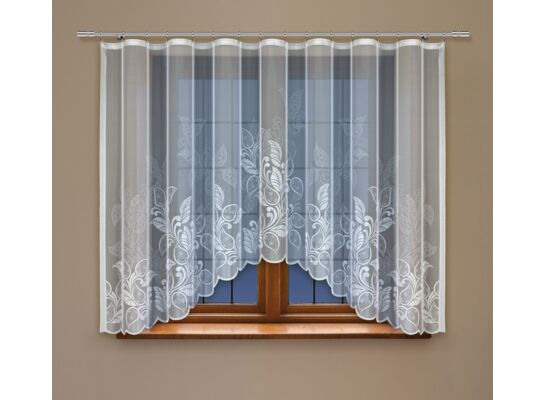 Firanka gotowa 160 x 400 cm biały