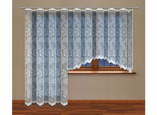 Firanka gotowa 250 x 200 cm biały