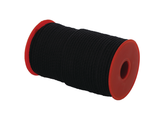 Kord czarny 3  mm