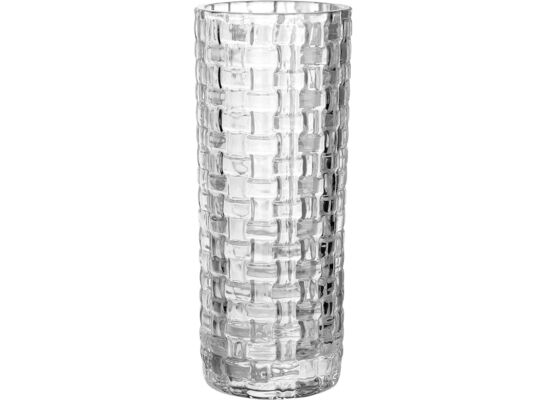 Wazon szklany cylinder kratka 8,5 x 20 cm