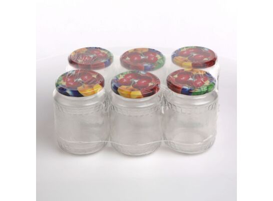 Komplet 6 słoików Spiżarnia Pani Domu 720 ml z zakrętką Ø82 6Z