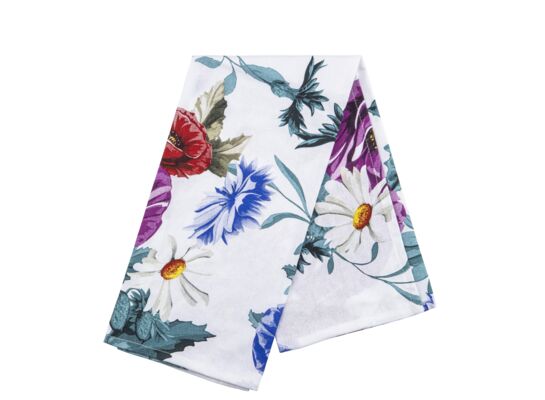 Ściereczka kuchenna 45 x 60 cm kwiaty polskie