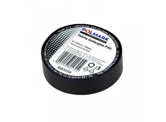 Taśma elektroizolacyjna PVC 19 mm x 20 m czarny