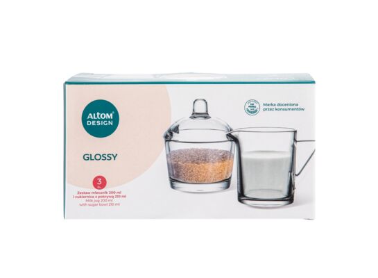 Cukiernica 210 ml + mlecznik 200 ml GLOSSY
