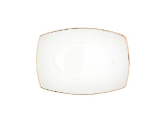 Półmisek Moderna gold kwadratowy 24 cm Maria Paula