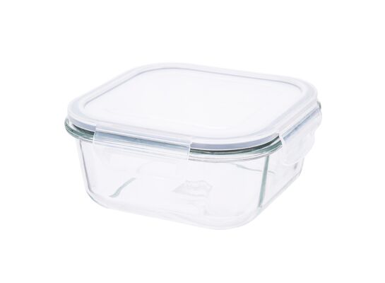 Pojemnik z pokrywką kwadratowy Fresh 0,75 l