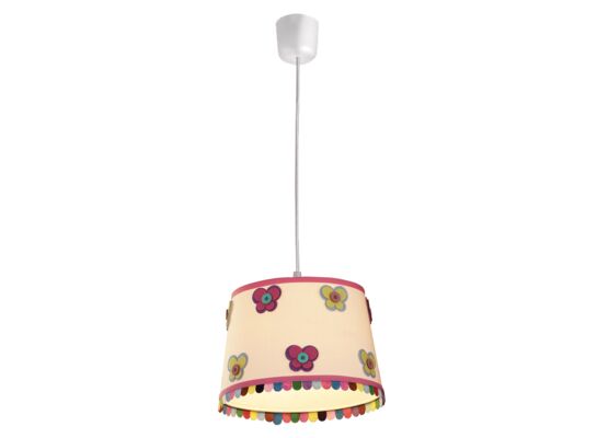 Lampa wisząca Butterfly 1 x E27 różowa Light Prestige