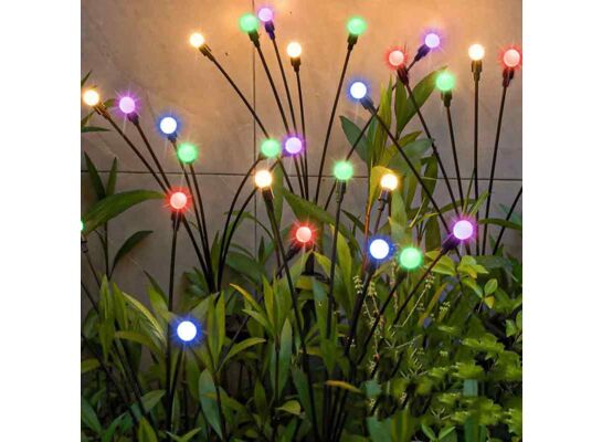 Lampka solarna Trawa 70 cm kolorowy