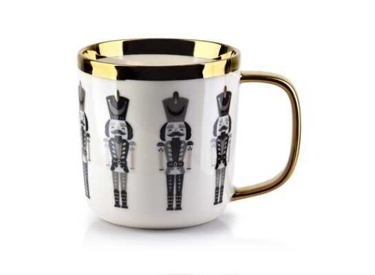 Kubek SANTA LILA 360 ml Dziadek szary