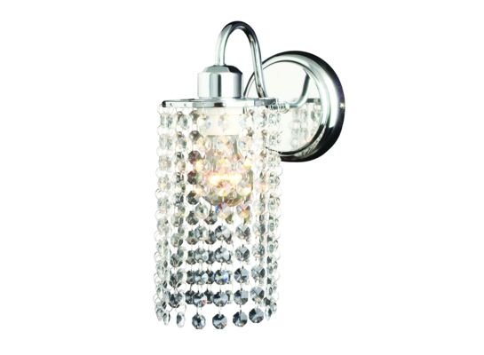 Kinkiet Bright Star 1 x E27 srebrny Light Prestige