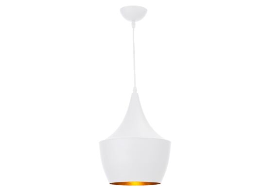 Lampa wisząca Caselle 1 x E27 biała Light Prestige