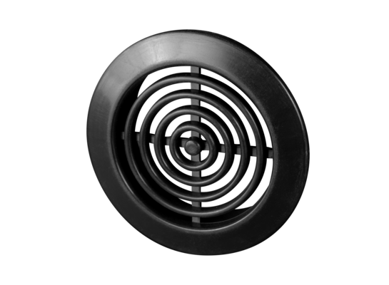 Osłona wentylacyjna MINI-AWENT 45/58 2 szt. czarna