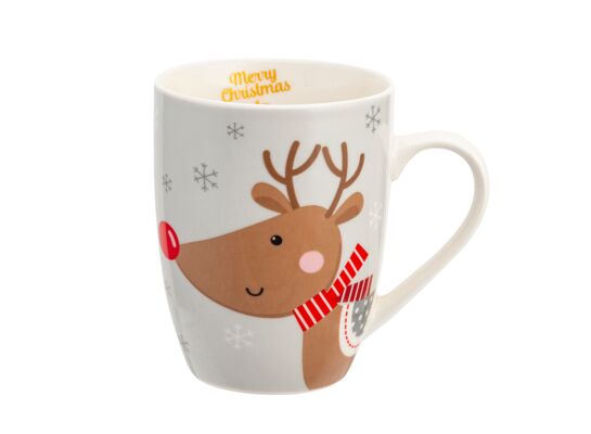 Kubek baryłka NBC 340 ml Renifer