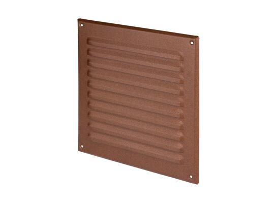 Osłona wentylacyjna 25 x 25 MS brązowy
