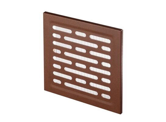Osłona wentylacyjna 14 x 14 MNS brązowy