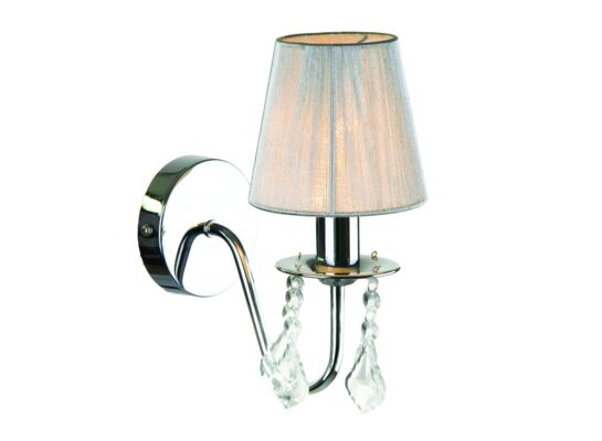 Kinkiet Mona srebrny Light Prestige