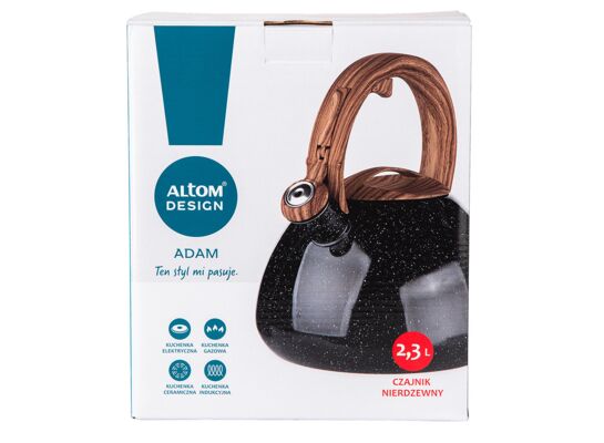 Czajnik nierdzewny 2,3 l Adam