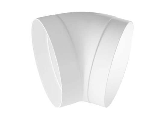 Kolano kanału okrągłego 45' Ø160