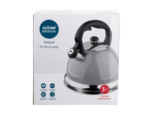 Czajnik nierdzewny 3,0 l Philip