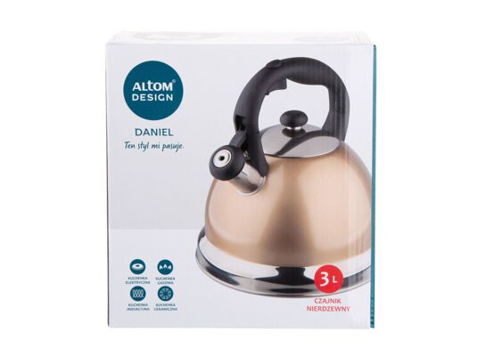 Czajnik nierdzewny 3,0 l Daniel