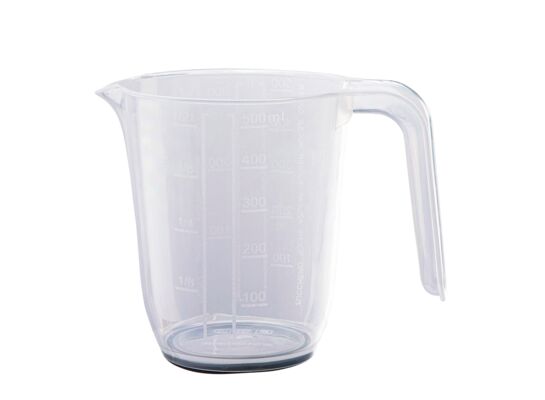 Dzbanek z miarką i funkcją antypoślizgową 0,5 l mix kolorów