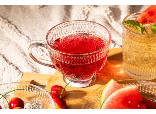 Kubek na stopce Daisy 430 ml