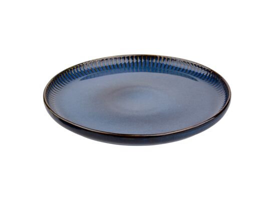 Talerz deserowy NBC 20,5 cm rective stripes