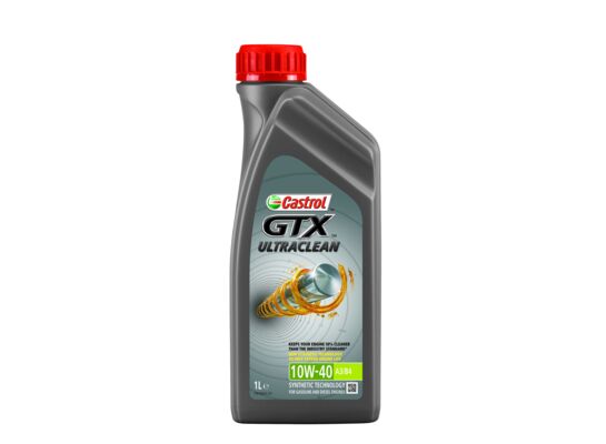 Olej silnikowy CASTROL - GTX ULTRACLEAN 10W-40 A3/B4 1 l (15F092/15A4CF)