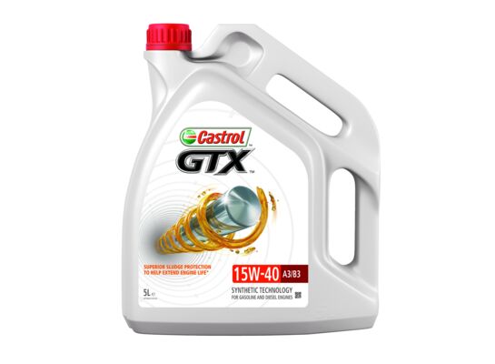 Olej silnikowy CASTROL GTX 15W-40 A3/B3 WE 4 l (15809F)