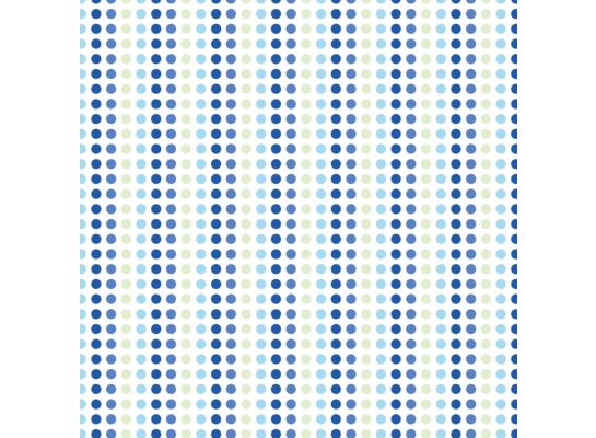 Zasłonka prysznicowa z kółeczkami BASIC PUNTI 180 x 200 cm multi