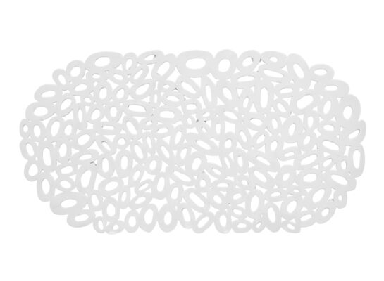 Mata antypoślizgowa GRAVA ECO 68 x 38 cm biały