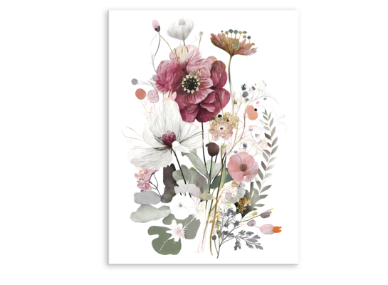 Obraz Canvas 60 x 80 cm ST704 Wild flowers II