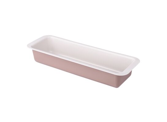 Forma do pieczenia tłoczona 31 x 14 cm non-stick caffe creme