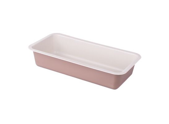 Forma do pieczenia tłoczona 35 x 11 cm non-stick caffe creme