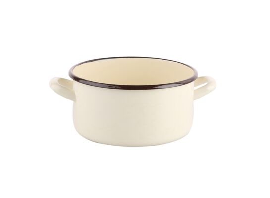 Rondel emaliowany 2,9 l śr. 20 cm krem