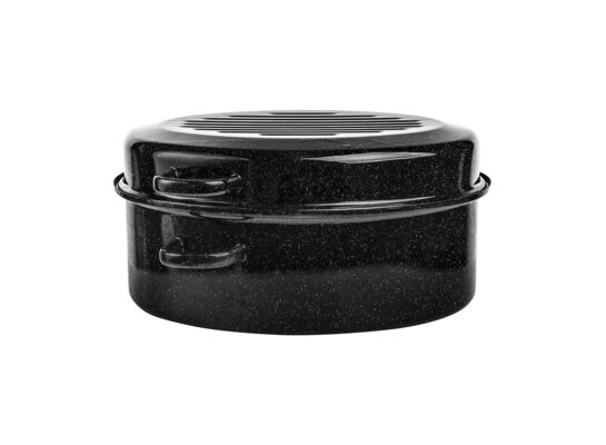 Brytfanna emaliowana 11 l + pokrywa 5,8 l śr. 42 cm