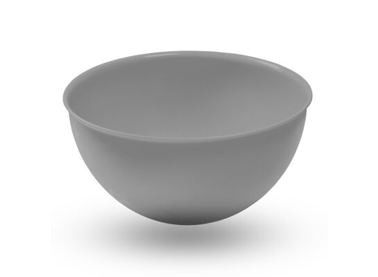 Miska Bąble 6 l szary