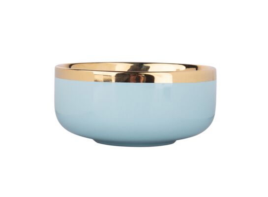 Miska Aurora Gold NBC 14 cm 500 ml błękitna mięta