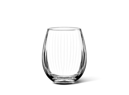 Komplet 4 szklanek 440 ml PLISSE