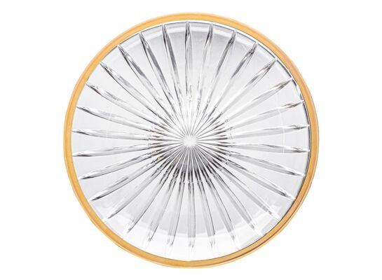 Talerz ze złotym obrzeżem Venus Gold 25 cm