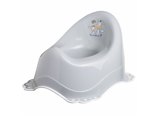 Nocnik antypoślizgowy ZEBRA szary