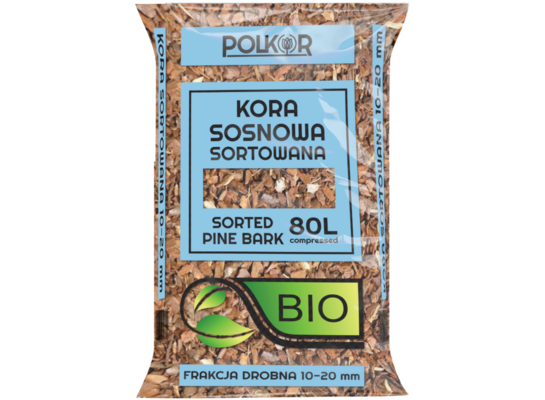 Kora sosnowa sortowana 80 l BIO 10-20